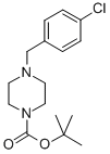 Tert-butyl 4-(4-chlorobenzyl)piperazine-1-carboxylate Structure,77290-30-3Structure