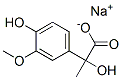 4-Hydroxy-3-methoxyphenyl-lactic acid sodium salt Structure,77305-02-3Structure