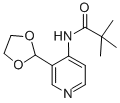 N-(3-[1,3]dioxolan-2-yl-pyridin-4-yl)-2,2-dimethylpropionamide Structure,773087-36-8Structure