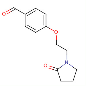 4-[2-(2-Oxopyrrolidin-1-yl)-ethoxy]-benzaldehyde Structure,773092-83-4Structure