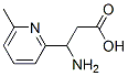 3-Amino-3-(6-methyl-pyridin-2-yl)-propionic acid Structure,773122-42-2Structure