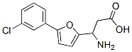 3-Amino-3-[5-(3-chlorophenyl)-furan-2-yl]-propionic acid Structure,773125-85-2Structure