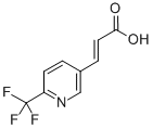 (2E)-3-[6-(trifluoromethyl)pyridin-3-yl]propenoicacid Structure,773131-93-4Structure