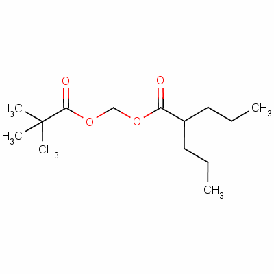 (Pivaloyloxy)methyl 2-propylpentanoate Structure,77372-61-3Structure