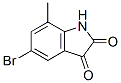 5-Bromo-7-methyl-1H-indole-2,3-dione Structure,77395-10-9Structure