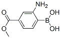 (2-Amino-4-(methoxycarbonyl)phenyl)boronicacid Structure,774530-27-7Structure