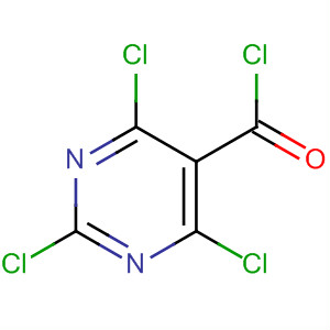 2,4,6-Trichloropyrimidine-5-carbonyl chloride Structure,77456-66-7Structure