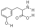 3-(3-Hydroxyphenyl)-DL-alanine Structure,775-06-4Structure