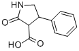 2-Oxo-4-phenylpyrrolidine-3-carboxylic acid Structure,77519-55-2Structure