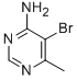 4-Amino-5-bromo-6-methylpyrimidine Structure,7752-48-9Structure