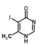 5-Iodo-6-methyl-4(1h)-pyrimidinone Structure,7752-74-1Structure