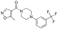 Methanone, (5-methyl-4-isoxazolyl)[4-[3-(trifluoromethyl)phenyl]-1-piperazinyl]- Structure,776270-75-8Structure