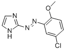 2-[(5-Chloro-2-methoxyphenyl)azo]-1H-imidazole Structure,77636-92-1Structure