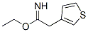 2-Thiophen-3-ylacetimidic acid ethyl ester Structure,777029-08-0Structure