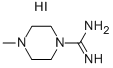 4-Methyltetrahydro-1(2h)-pyrazinecarboximidamide hydroiodide Structure,77723-03-6Structure