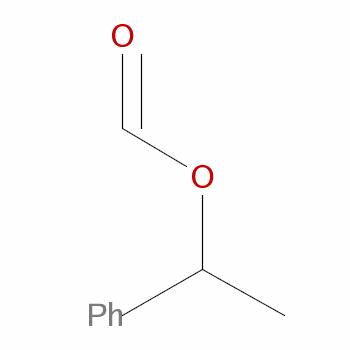 1-Phenylethyl formate Structure,7775-38-4Structure