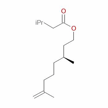 (S)-3,7-dimethyloct-7-enyl isovalerate Structure,7778-96-3Structure