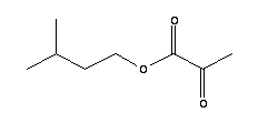 2-Oxo-propanoic acid 3-methylbutyl ester Structure,7779-72-8Structure