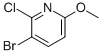 3-Bromo-2-chloro-6-methoxypyridine Structure,777931-67-6Structure