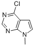 4-Chloro-7-methyl-7h-pyrrolo[2,3-d]pyrimidine Structure,7781-10-4Structure