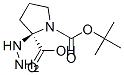 (S)-(-)-N-a-BOC-L-hydrazinoproline Structure,77821-22-8Structure