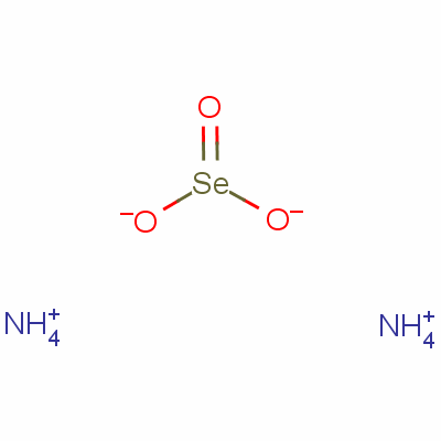 Diammonium selenite Structure,7783-19-9Structure