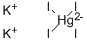 Mercury(ii) potassium iodide Structure,7783-33-7Structure