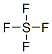 Sulfur tetrafluoride Structure,7783-60-0Structure