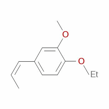 Benzene, 1-ethoxy-2-methoxy-4-(1-propenyl)- Structure,7784-67-0Structure