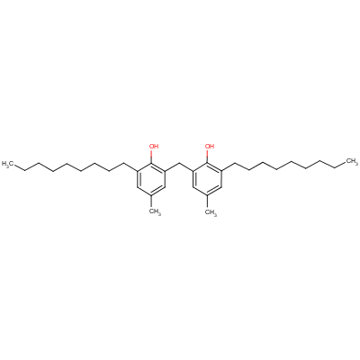 Phenol, 2,2-methylenebis[4-methyl-6-nonyl- Structure,7786-17-6Structure