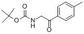 (2-Oxo-2-p-tolyl-ethyl)-carbamic acid tert-butyl ester Structure,778617-65-5Structure