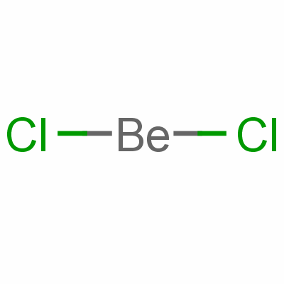 Beryllium chloride Structure,7787-47-5Structure