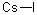 Cesium iodide Structure,7789-17-5Structure