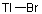 Thallium(Ⅰ) bromide Structure,7789-40-4Structure