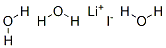 Lithium iodide trihydrate Structure,7790-22-9Structure