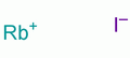 Rubidium iodide Structure,7790-29-6Structure