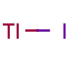 Thallium(Ⅰ) iodide Structure,7790-30-9Structure