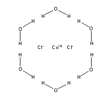 Cobalt chloride hexahydrate Structure,7791-13-1Structure