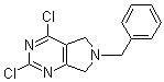 6-Benzyl-2,4-dichloro-6,7-dihydro-5h-pyrrolo[3,4-d]pyrimidine Structure,779323-58-9Structure