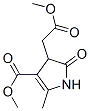 Methyl 4-(2-methoxy-2-oxoethyl)-2-methyl-5-oxo-4,5-dihydro-1h-pyrrole-3-carboxylate Structure,77978-74-6Structure