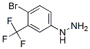 4-Bromo-3-trifluoromethyl-phenyl-hydrazine Structure,77992-51-9Structure