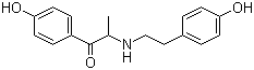 2-(4-HYdroxyphenethylamino)-1-(4-hydroxyphenyl)propan-1-one Structure,779979-39-4Structure