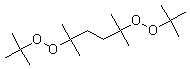 2,5-Dimethyl-2,5-di(tert-butylperoxy)hexane Structure,78-63-7Structure