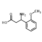 (R)-3-amino-3-(2-methoxyphenyl)propanoicacid Structure,780034-13-1Structure