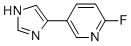 2-Fluoro-5-(1h-imidazol-4-yl)-pyridine Structure,780749-63-5Structure