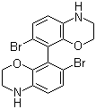 7,7-Dibromo-3,3,4,4-tetrahydro-2h,2h-8,8-bi-1,4-benzoxazine Structure,781626-08-2Structure