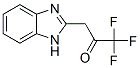 3-(1H-benzoimidazol-2-yl)-1,1,1-trifluoro-propan-2-one Structure,782-55-8Structure