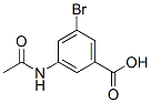 3-Acetamido-5-bromobenzoic acid Structure,78238-11-6Structure