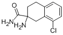 2-Amino-8-chloro-1,2,3,4-tetrahydro-2-naphthalenecarboxamide Structure,782425-00-7Structure