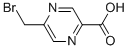 5-(Bromomethyl)-2-pyrazinecarboxylic acid Structure,782434-80-4Structure